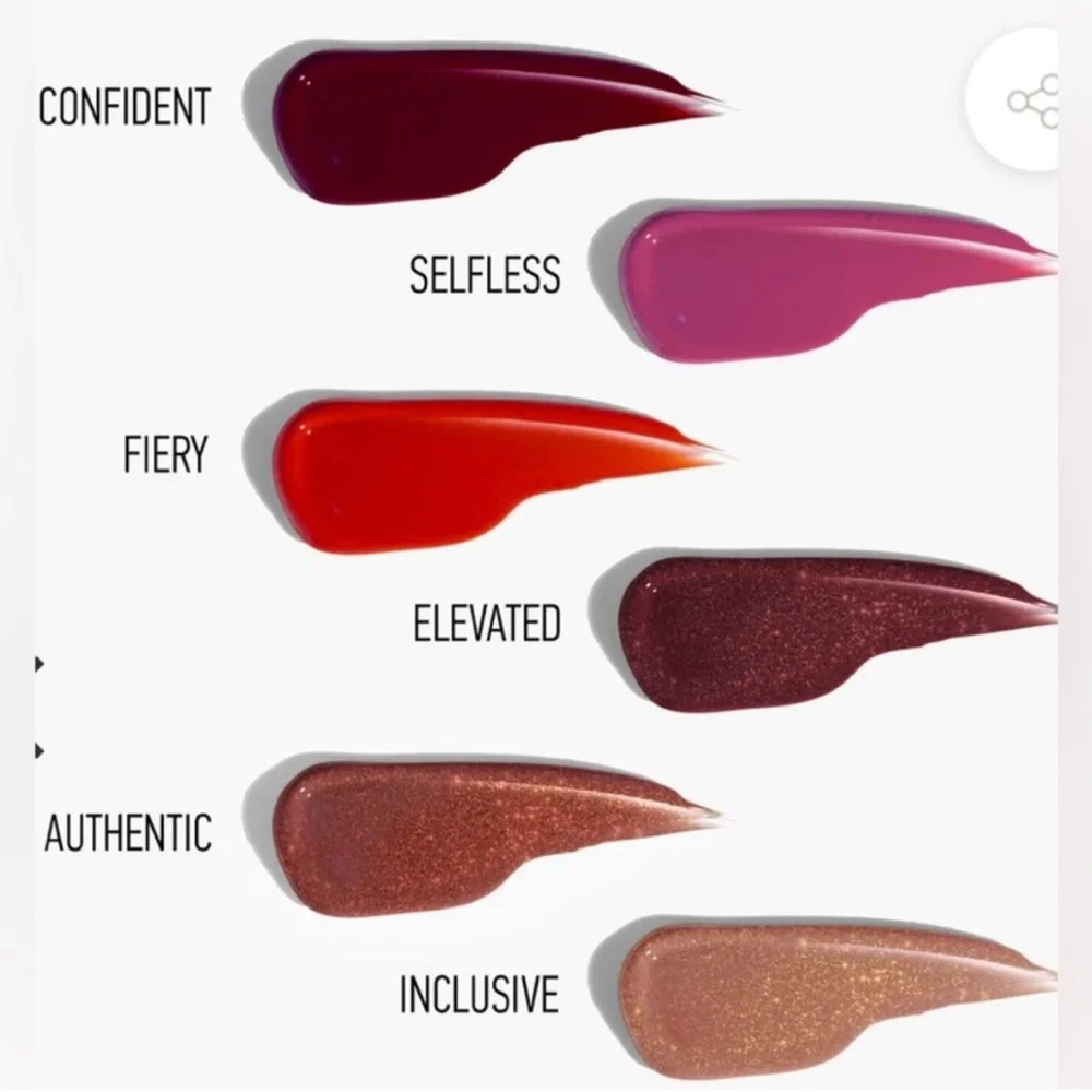 REALHER Long-Lasting Lip Gloss Gift Set Six Shade NIB